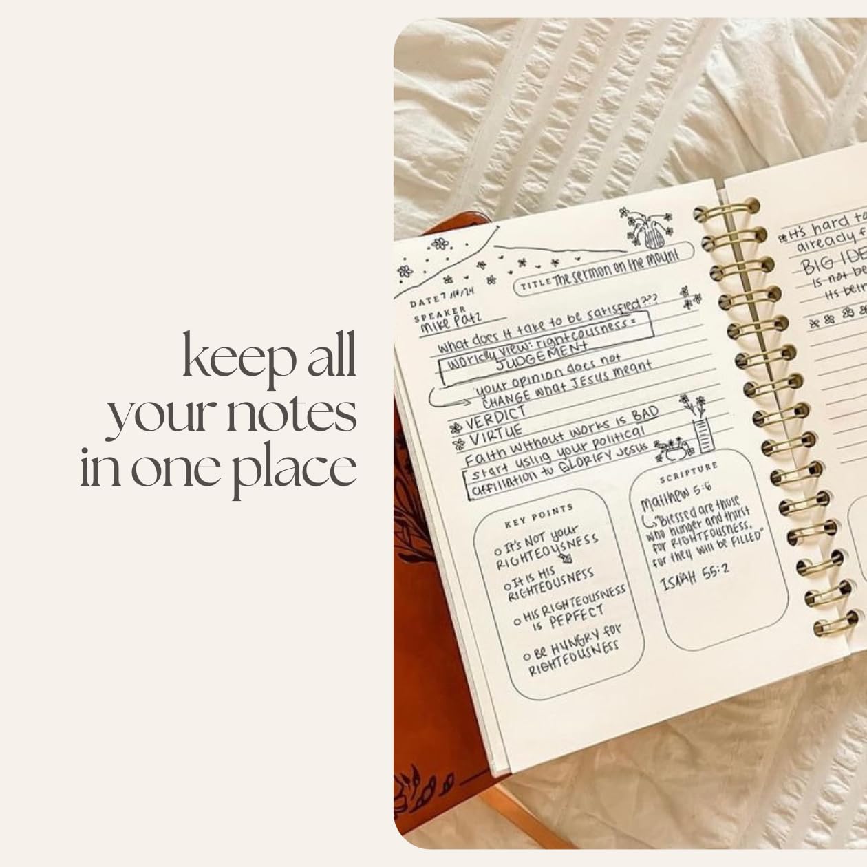 Church Notes Journal